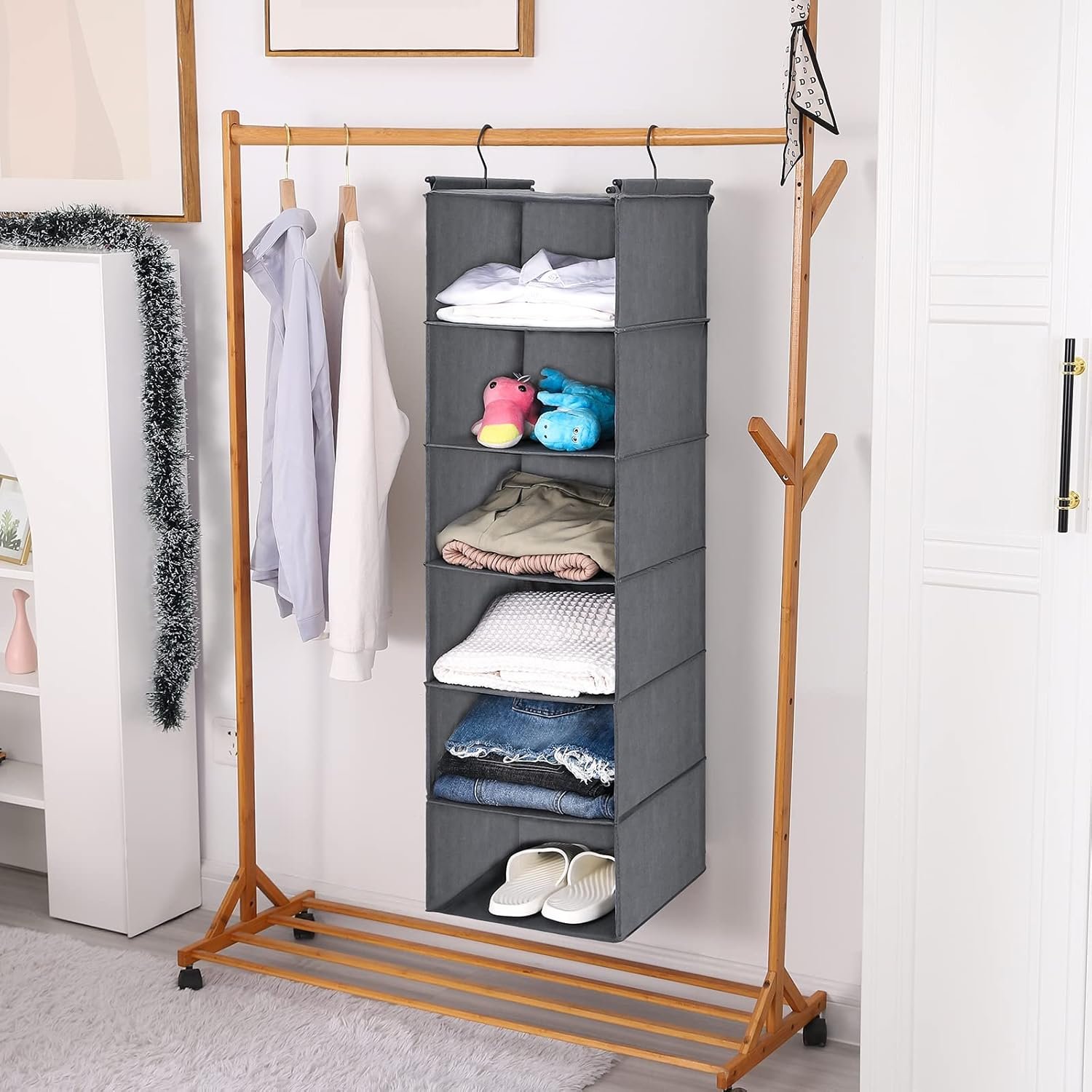 Small Hanger Rack Maximize Your Small Space with Hanging Organizers: The Ultimate Storage ...